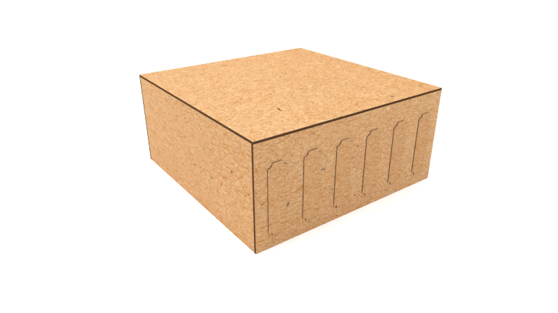 Mesinha de Centro - 90,0 x 90,0 x 40,0